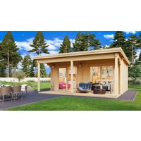 Fjordholz Ferien- und Freizeithaus Modell Pekka | 6x4m