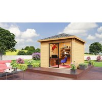Fjordholz Gartenpavillon Modell Alu 44 A