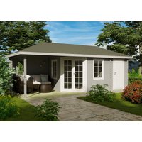 Fjordholz Holzgartenhaus Modell Kiano 44 A | 5x4m