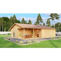 Fjordholz Ferien- und Freizeithaus  Modell Bendy | 10x8m