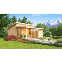 Fjordholz Holzgartenhaus Alu Concept Zürich 70 | 6x4m