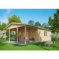 Holzgartenhaus Modell Julia 44 F | 6x4m