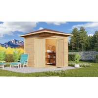 Fjordholz Holzgartenhaus Modell Nina 44 A | 6x4m