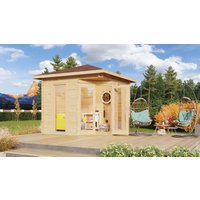 Fjordholz Holzgartenhaus Modell Nelly 44 D | 5x4m