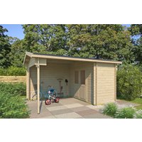 Fjordholz Holzgartenhaus Modell Kilian 28 B | 5x3m