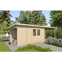 Fjordholz Holzgartenhaus Modell Carla 28 B | 8x3m