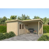 Fjordholz Holzgartenhaus Modell Lola 28 | 6x3m