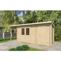 Fjordholz Holzgartenhaus Modell Gent 28 F | 6x3m