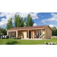 Fjordholz Holzgartenhaus Modell Casablanca 70 | 11x4m