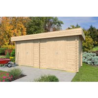 Fjordholz Holzgartenhaus Modell Rob 28 B | 5x4m
