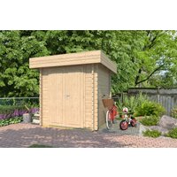 Fjordholz Holzgartenhaus Modell Rob 28 A | 5x5m