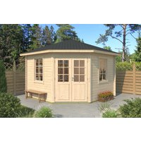 Holzgartenhaus Modell Michel 40 A | 4x4m