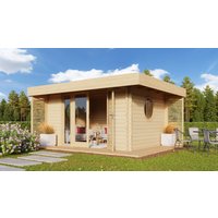 Fjordholz Gartenlounge Modell York 70 | 5x4m