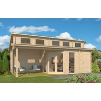 Fjordholz Holzgartenhaus Modell Kono 44 D | 8x3m