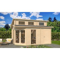 Fjordholz Holzgartenhaus Modell Kono 44 B | 6x3m