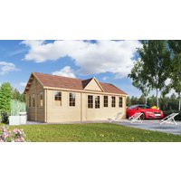 Fjordholz Holzgartenhaus Modell Teehaus Bristol 44 | 6x4m