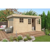 Fjordholz Holzgartenhaus Modell Linz 28 D | 4x3m
