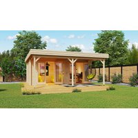 Fjordholz Gartenlounge Modell Rose 70 | 6x5m