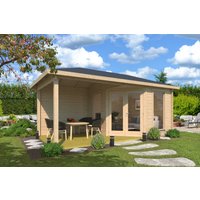 Fjordholz Holzgartenhaus Modell Lisa 44 D Modern | 5x3m