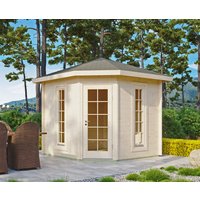 Holzgartenhaus Modell Panta 28 D | 3x3m
