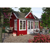 Fjordholz Holzgartenhaus Modell Teehaus Windsor 70 | 4x3m