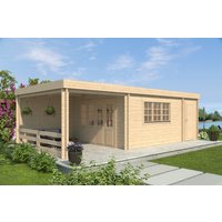 Fjordholz Holzgartenhaus Modell Aksel 44 | 9x4m