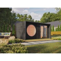 Fjordholz Holzgartenhaus Modell Office Box Größe XL sc