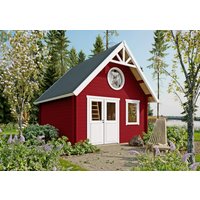 Fjordholz Holzgartenhaus Modell Kjell 44 - klassisches