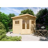 Fjordholz 5-Eck Holzgartenhaus Modell Leva 2A