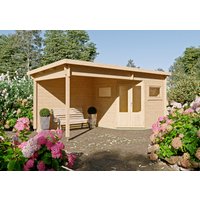 Fjordholz 5-Eck Holzgartenhaus Modell Leva 2C