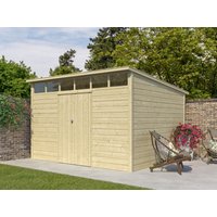 Holzgartenhaus Modell Q-Line 10,80 m²