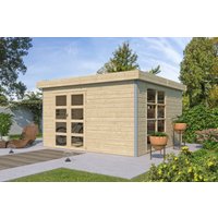 Holzgartenhaus Alu-Line Modell Misaka XL