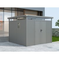Metall Gerätehaus Modell Style 7,56 m² Aluminium G