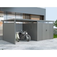 Metall Gerätehaus Modell Style 7,56 m² Spar-Set-2