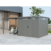 Metall Gerätehaus Modell Style 7,56 m² Spar-Set-1