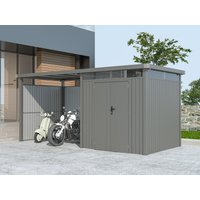 Metall Gerätehaus Modell Style 4,45 m² Spar-Set 2