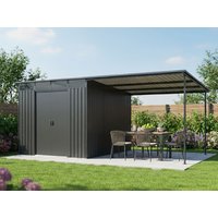 Metall Gerätehaus Modell Lübeck 12,36 m²