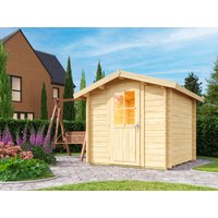 Fjordholz Satteldach Holzgartenhaus Modell Eliza 1A /