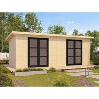 Fjordholz Holzgartenhaus Modell Alu Line 28-H
