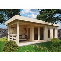 Fjordholz Holzgartenhaus Modell Nora 44 F Modern