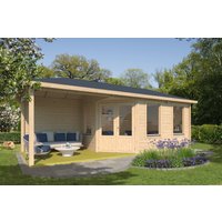 Fjordholz Holzgartenhaus Modell Lisa 44 F Klassik