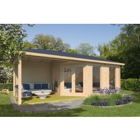 Fjordholz Holzgartenhaus Modell Lisa 44 F Modern