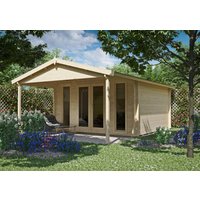 Holzgartenhaus Modell Luise 40 F