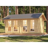 Fjordholz Satteldach Holzgartenhaus Modell Antti 70
